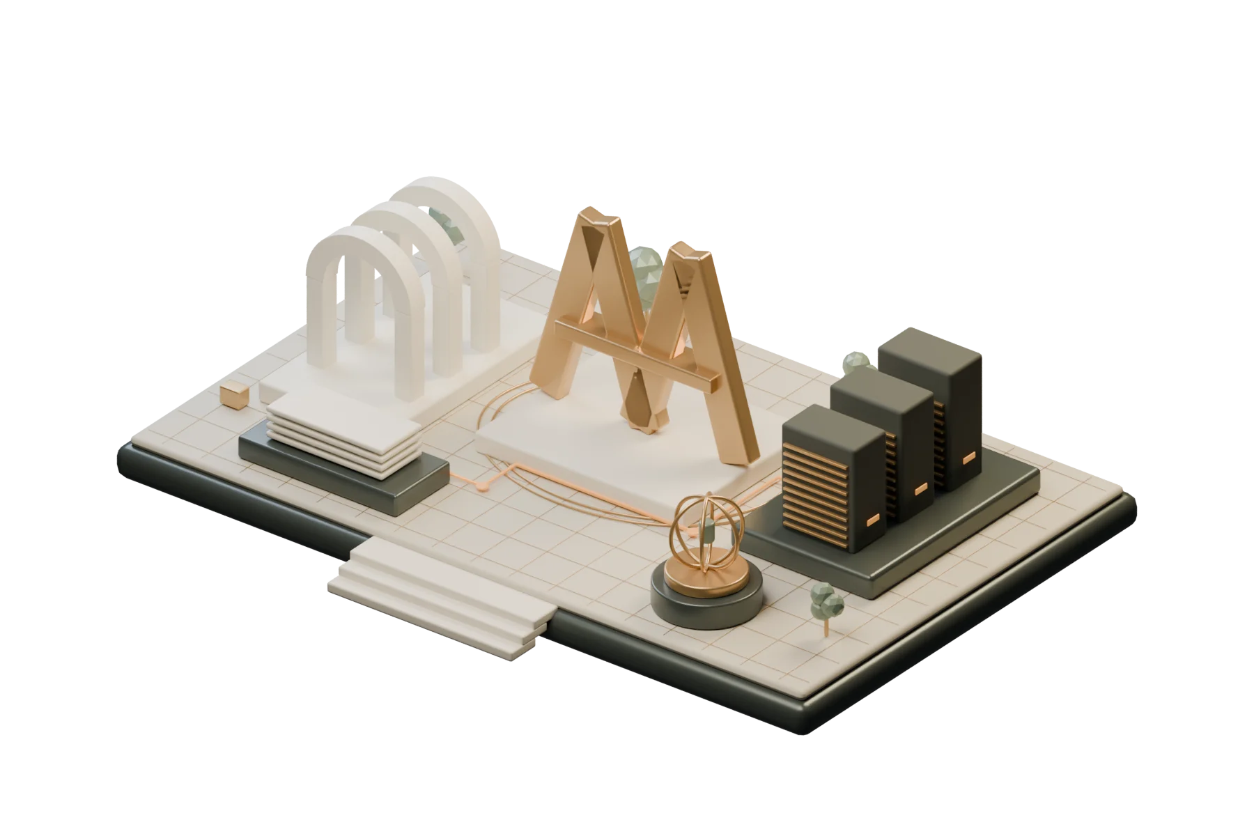 The Blender-authored architecture atelier